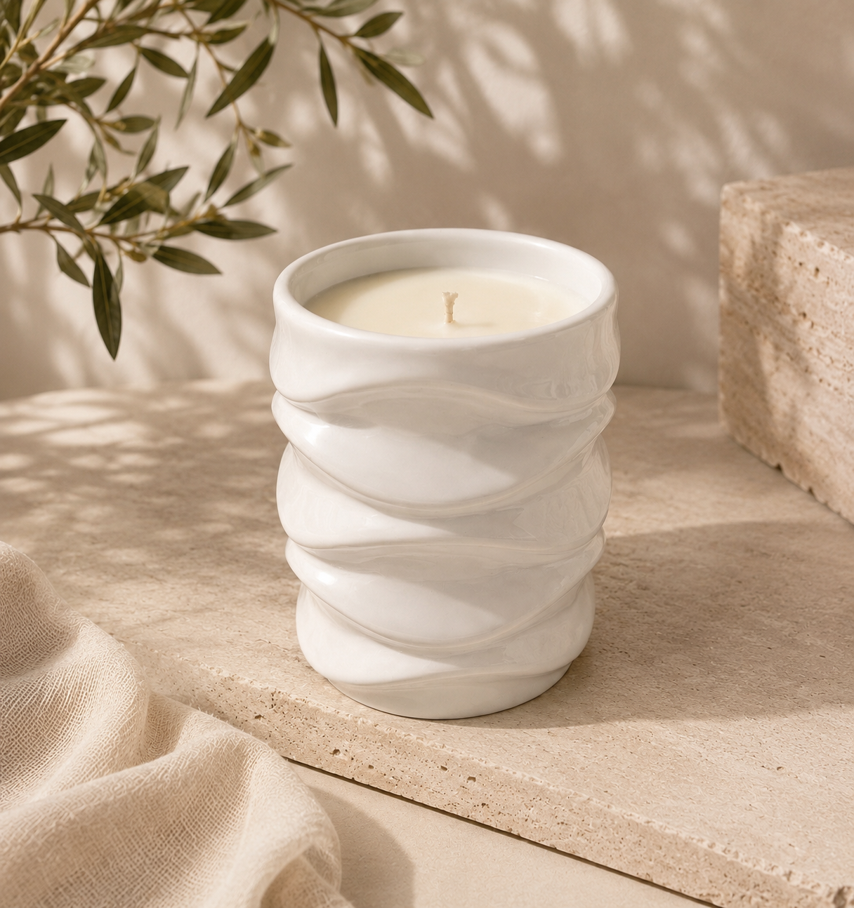 Ceramic Candle