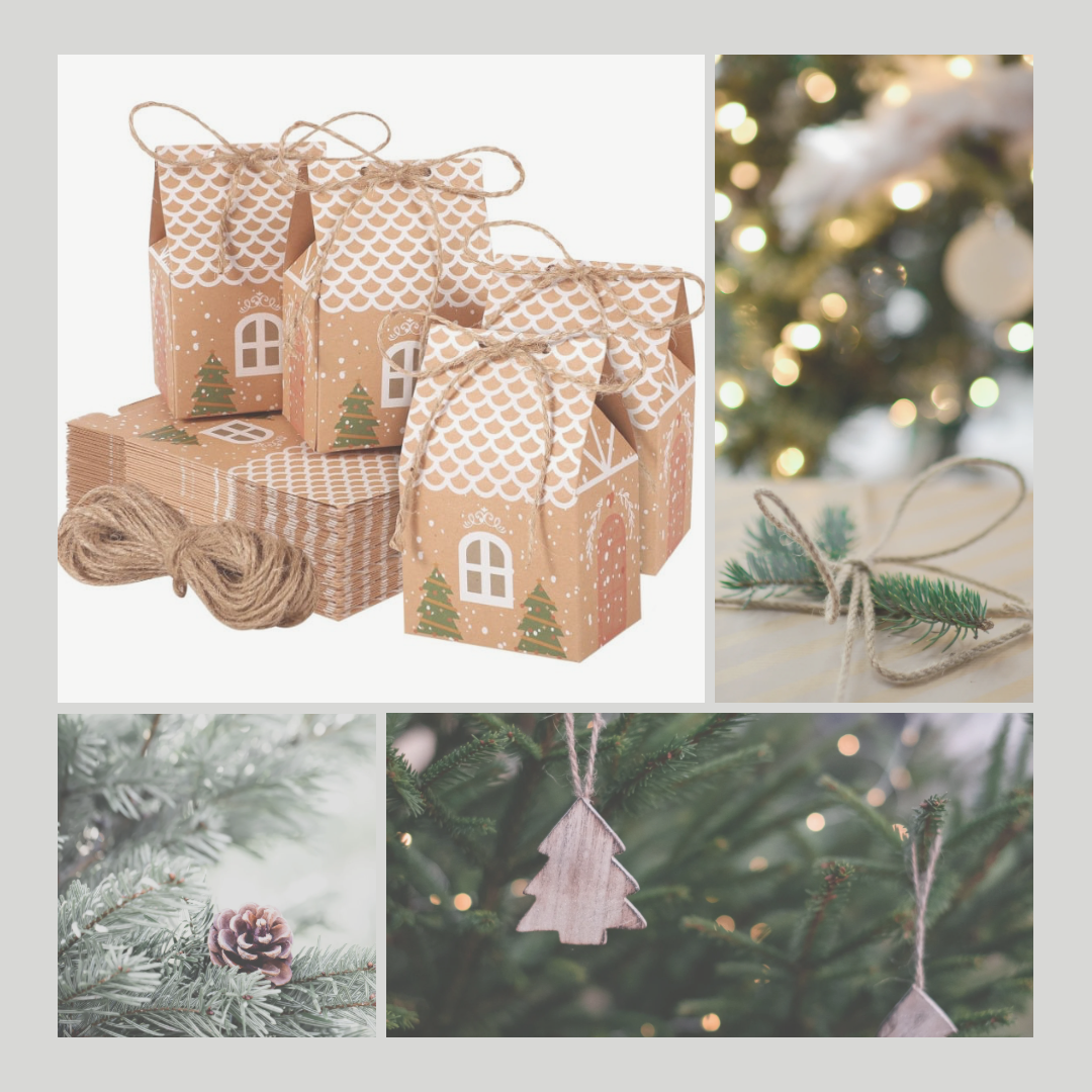 Kraft Christmas Gift Box